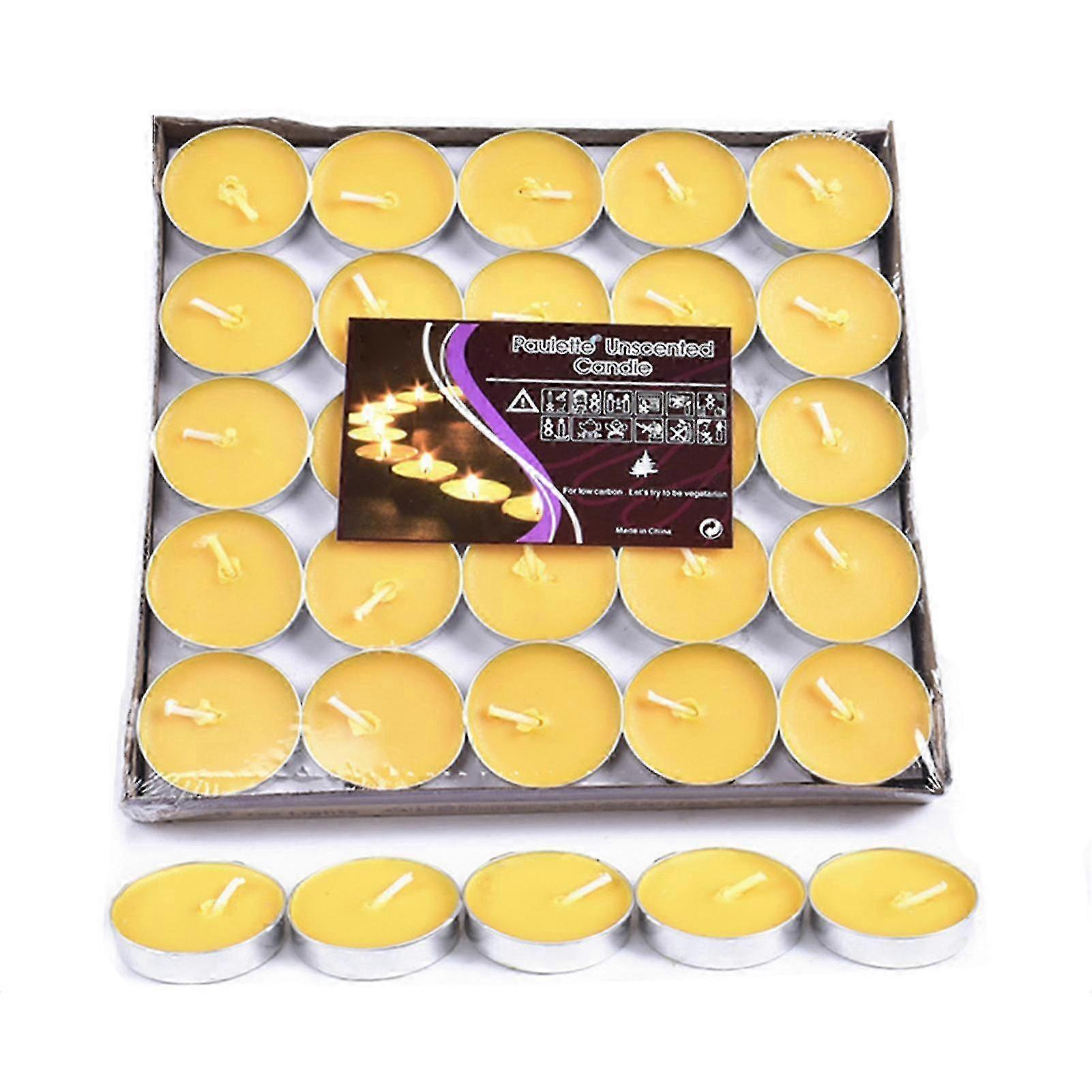 Illatmentes füstmentes teamécsesek 50db ideális piknikhez és kültéri használatra