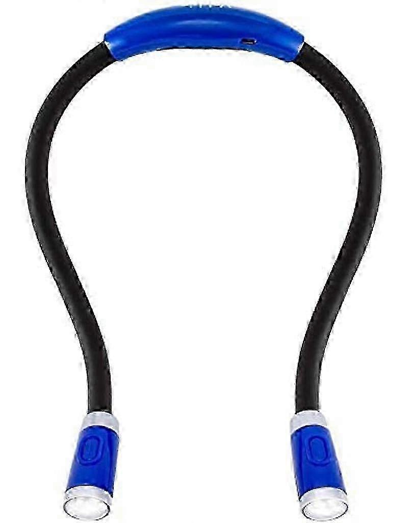 Rechargeable Book Light with 4 LED Hanging Lamp: 3 Brightness Levels for Bedside Reading