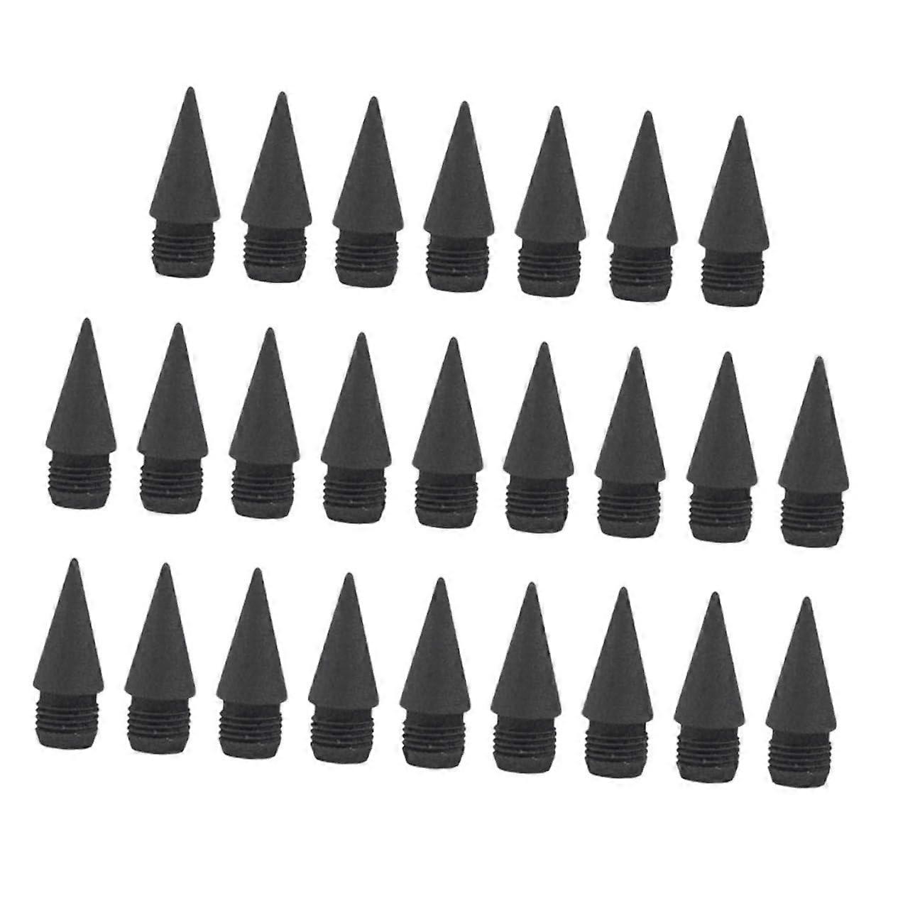 Inkless Pencil Refill Heads 25Pack Replacement Tips For Infinite Pencil  Smooth Nibs For Student Writing And Drawing