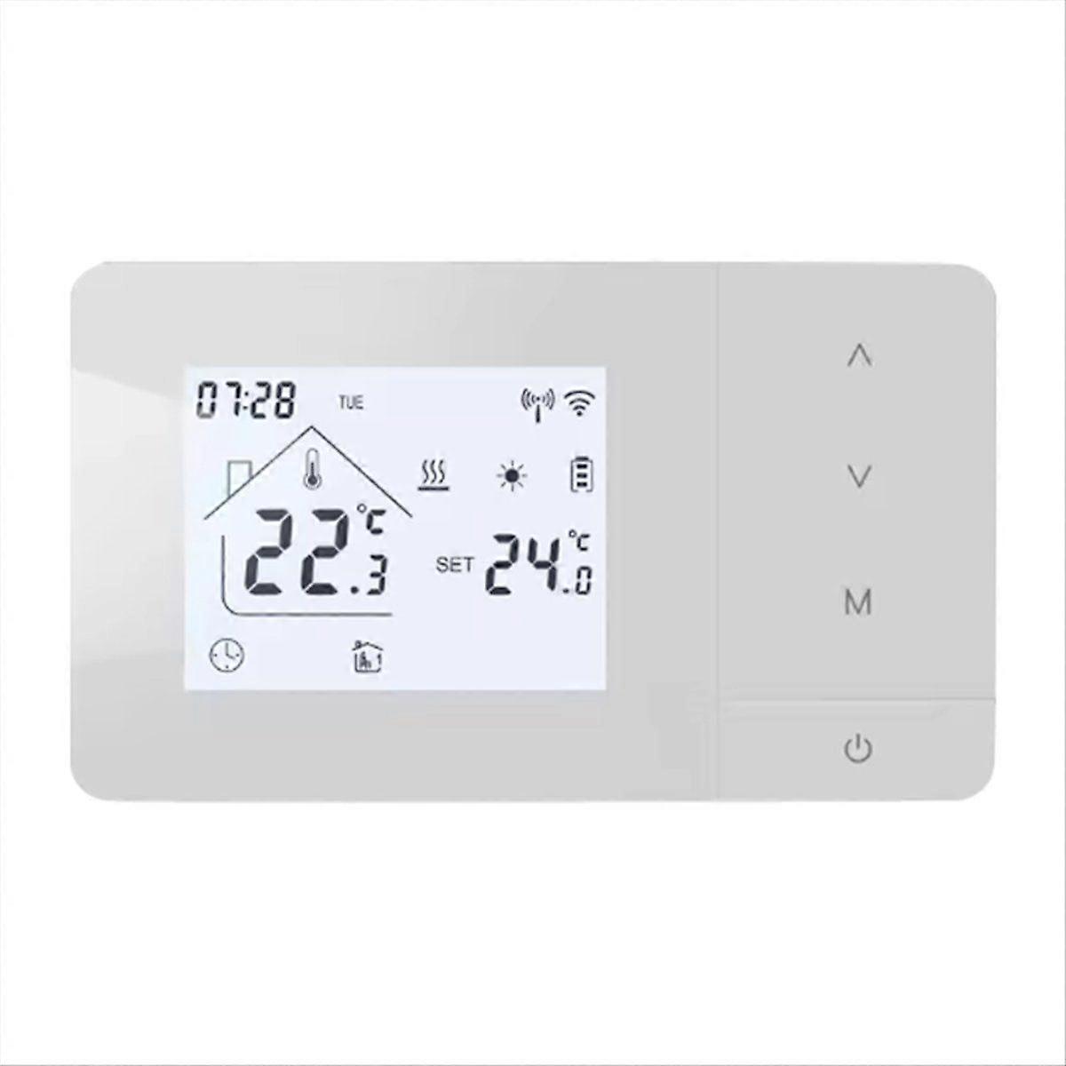 For Gas Boiler Smart Thermostat Wireless Temperature Controller with for & Home for Heating/Cooling