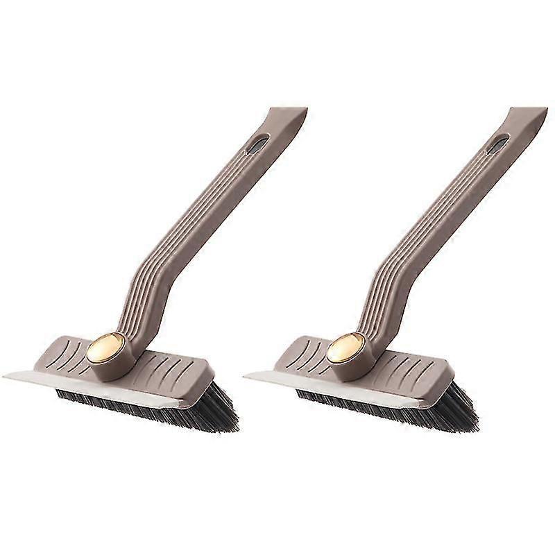 2Pcs Multi-Function Rotating Crevice Cleaning Brush,for Door Window Track Groove Rail Kitchen