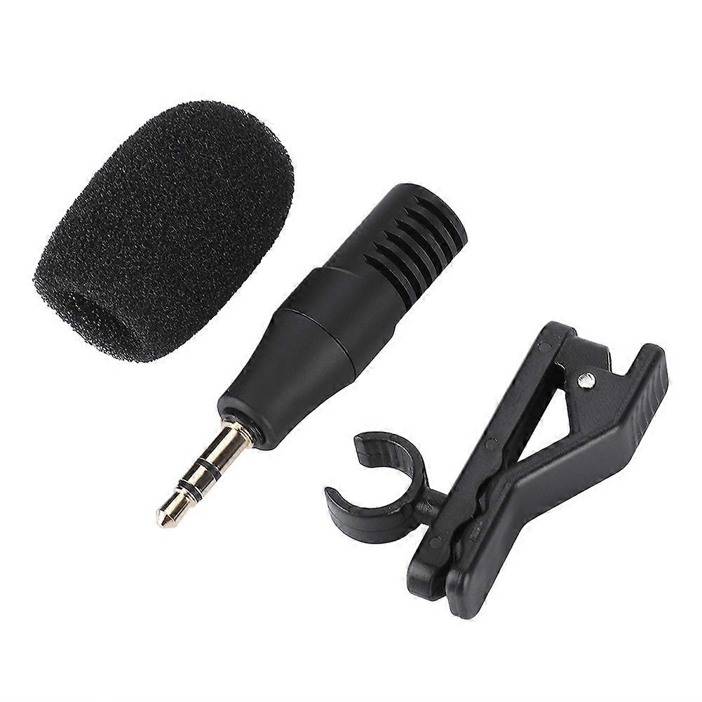 MIni Portable Condenser Microphone 3.5mm Microphone For Mobile Phone PC Recorder Unidirectional