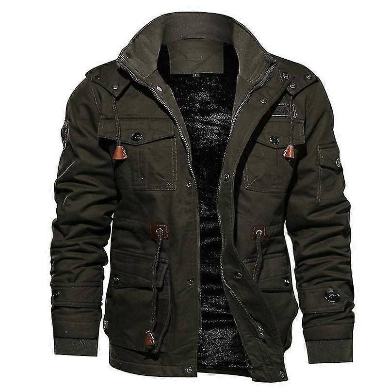 Men's Winter Jacket Jacket Thickened Heating Puppet Coat