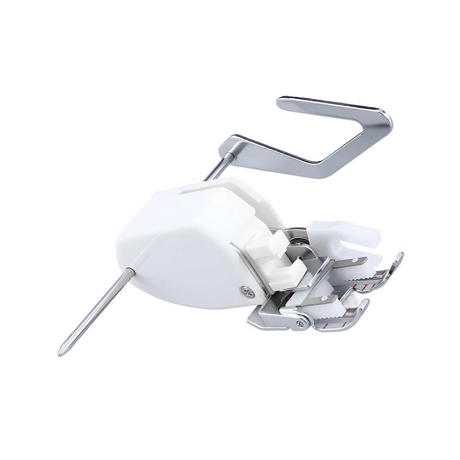 Sewing Machine Presser Foot Extended Base Designs Solid Metal Builds Efficient Cloth Feeding Performances Multicolor