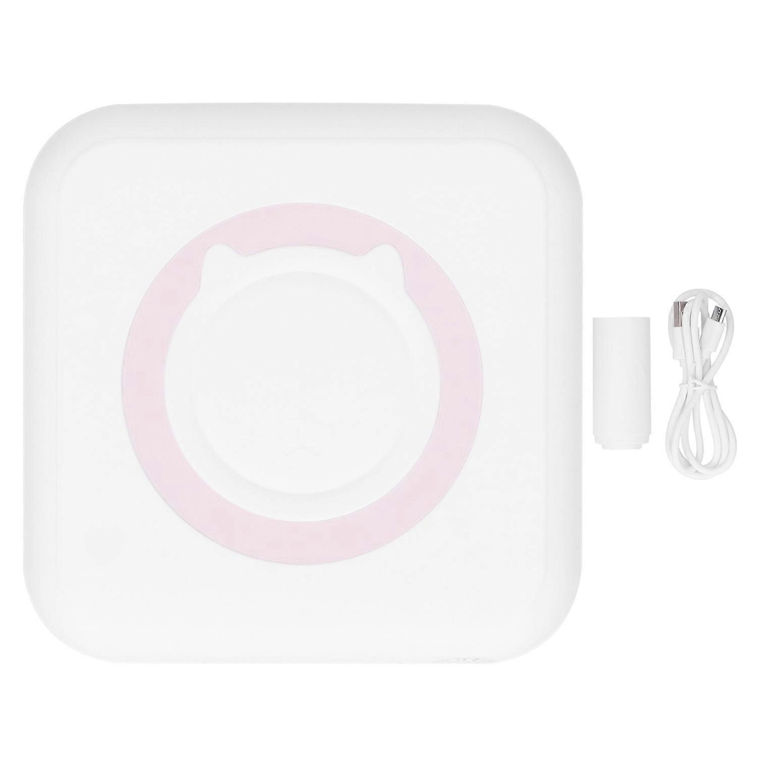 Mini Printer Thermal Portable Wireless Bluetooth Label Wrong Question Printing 200dpiPink