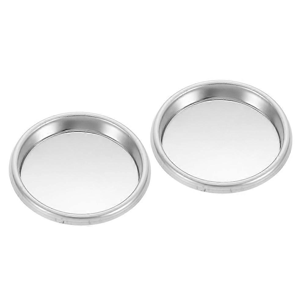 Blind Filters Coffee Machine Backflush Insert 2Pcs Stainless Steel Accessory