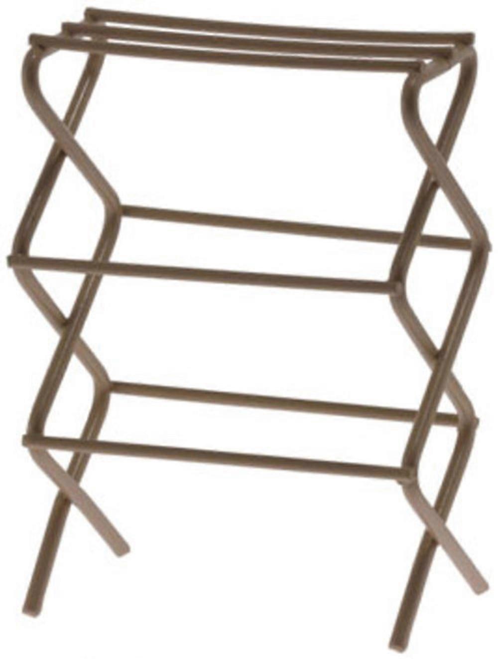 دمى البيت مصغرة مطبخ الغسيل التبعي الملابس تجفيف رف السكك الحديدية Airer