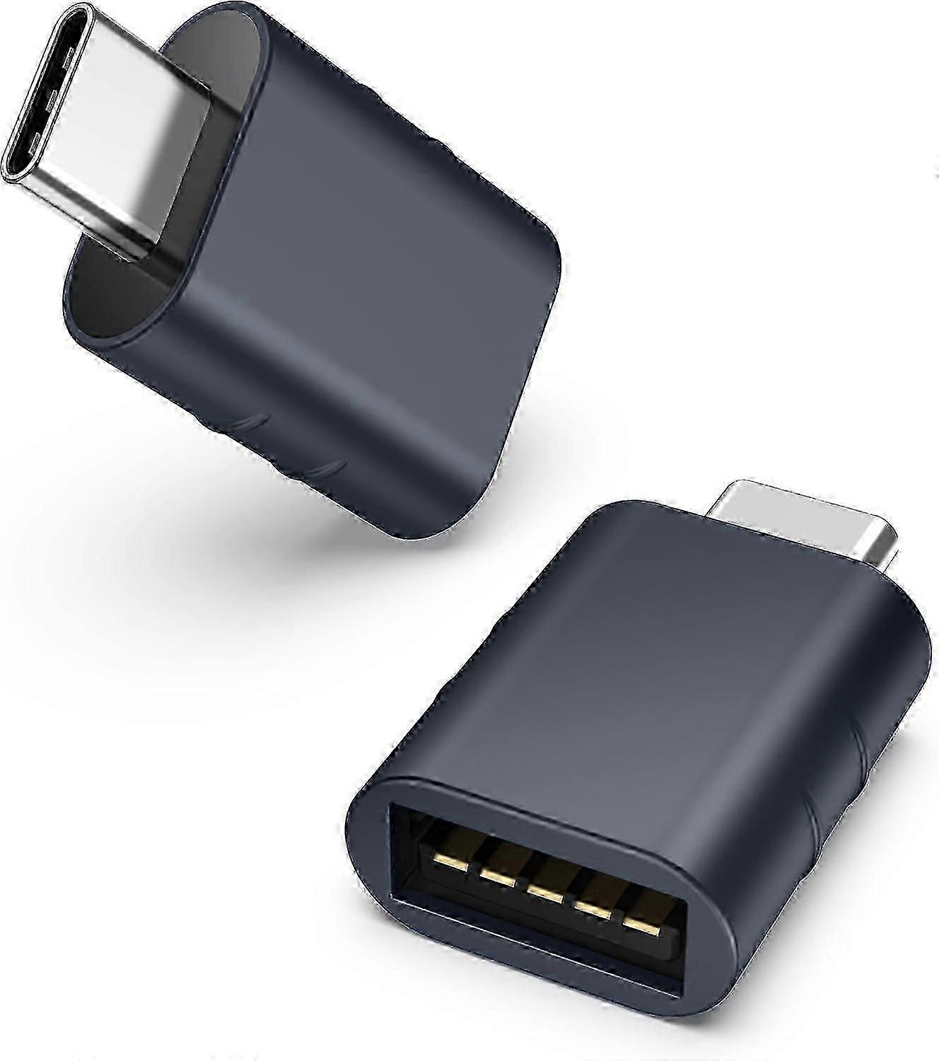 USB C to USB Adapter Pack of 2 USB C Male to USB3 Female Adapter