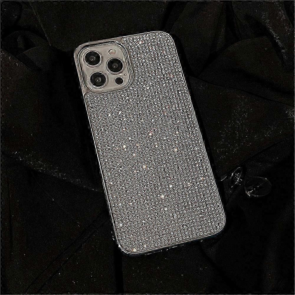 f Apply to Luxury Glitter Rhinestones Phone Case For iPhone 14 11 12 13 Pro Max Mini XS XR X 7 8 Plus SE Shniy Diamond Soft Silicone Cov