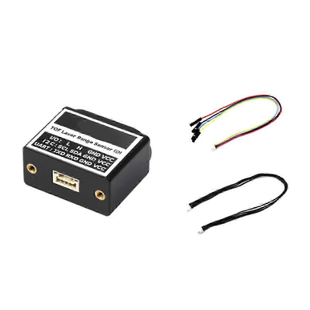 50m TOF Laser Ranging Sensor 3cm Accuracy 100Hz 100K LUX Immune UART hwy