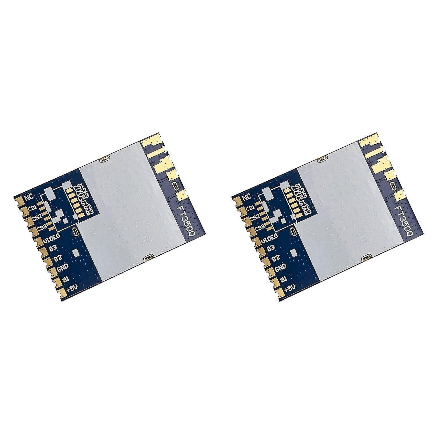 2X FT3500 3.3GHz VRX 64CH FPV Analog Wireless Video Receiver Module (3060MHz to 3500MHz)