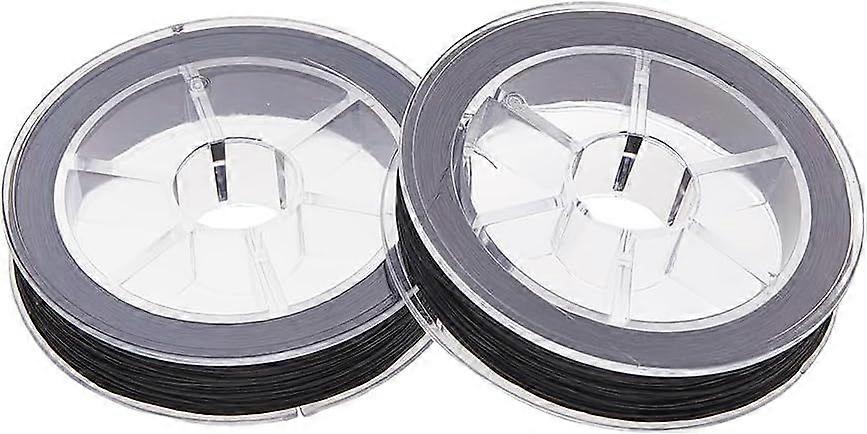 131.23 Yards Bracelet Making String 0.4mm White Stretchy Thread Cord Beading Thread for Seed Beads Elastic Bracelet String Cord for Bracelets Necklace