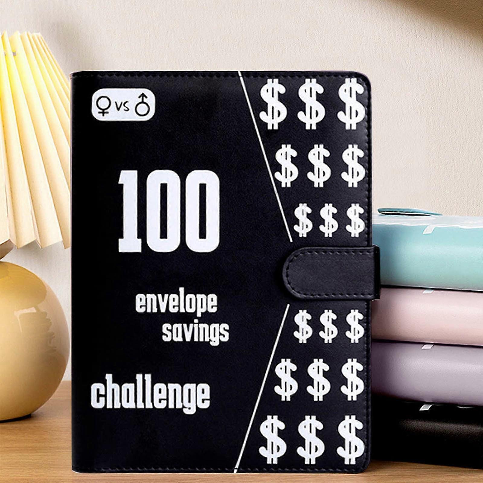 100 Envelope Saving Challenge Lightweight Savings Portable Budget Planner And Envelopes