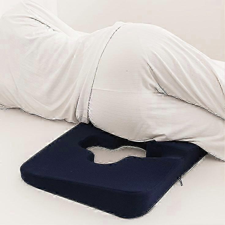 Bed sore relief cushion for premium comfort with triangular slope