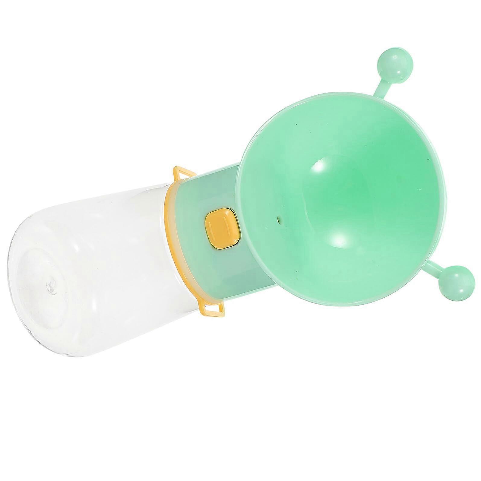 Portable Dog Water Bottle with OneButton Dispense for Travel Hiking Leakproof Pet Hydration Cup