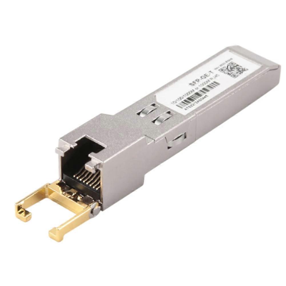1Pcs SFP Module RJ45 Switch Gbic 10/100/1000 Connector SFP Copper RJ45 SFP Module Gigabit Ethernet Port