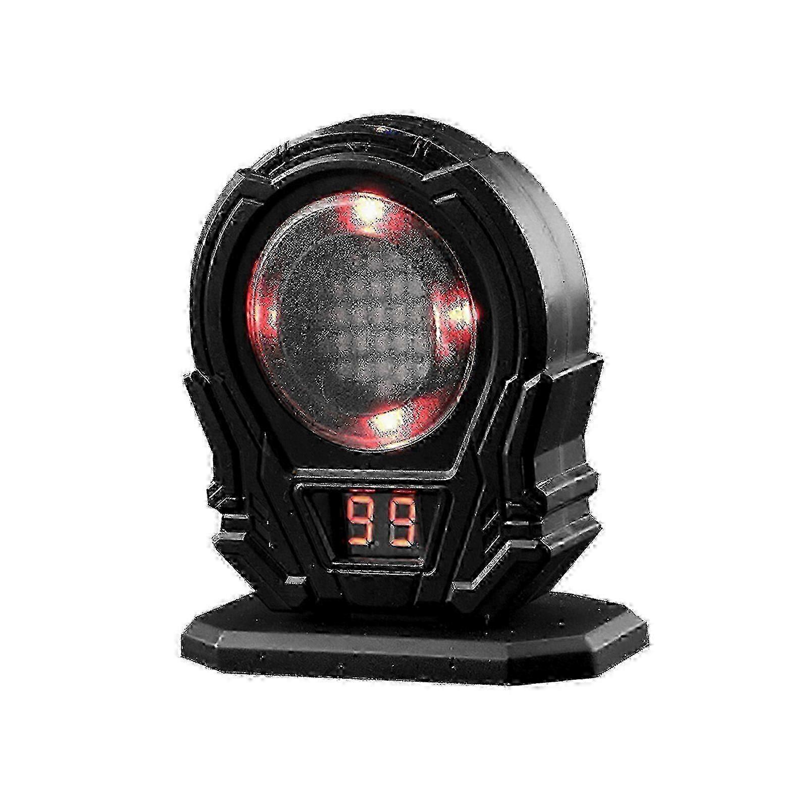 Training target for dry fire with laser and scoring w