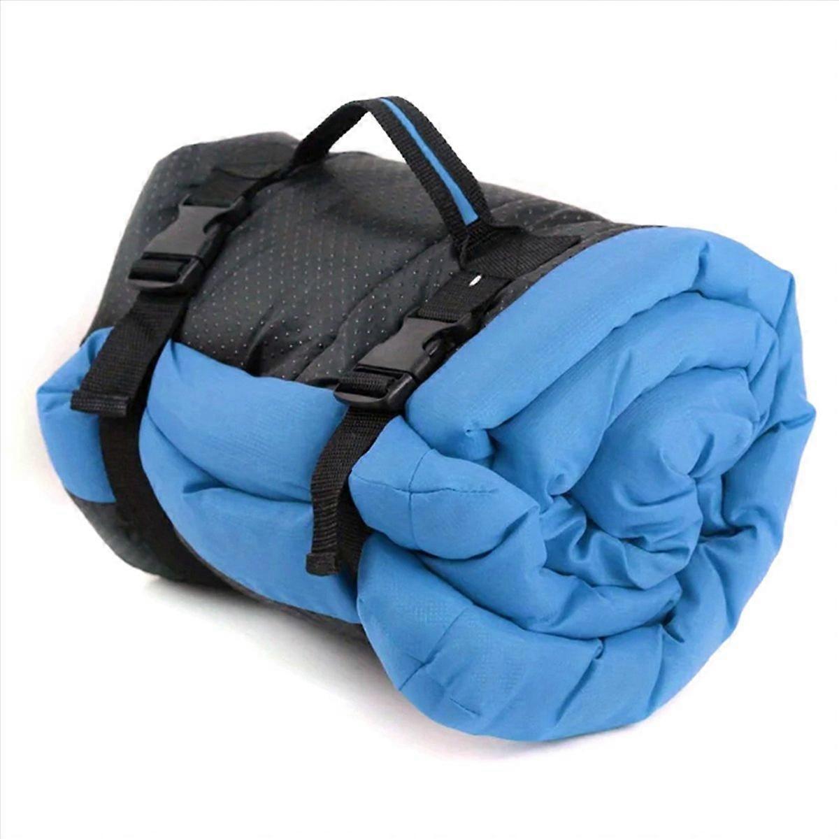 Waterproof Anti Slip Pet Bed Cushion,Blue