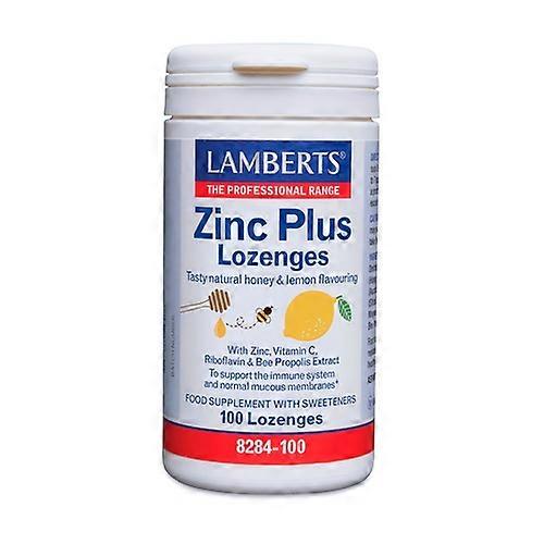 Zinc Plus Lozenges 100 pellets (Lemon - Honey)