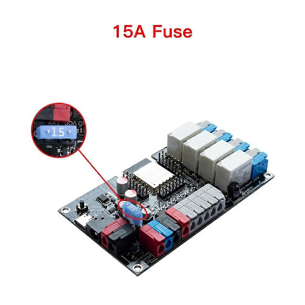 WLED ESP32 Development Board Microphone Function RGB IC Dynamic Mode PWM Static Output GPIO Port Relay for DIY Projects