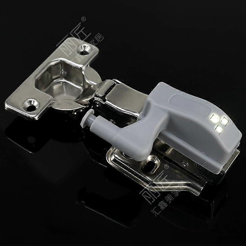 Pack of 10 LED Cabinet Lights with Smart Motion Sensor, Warm White Hinge Mount for Cupboard and Wardrobe