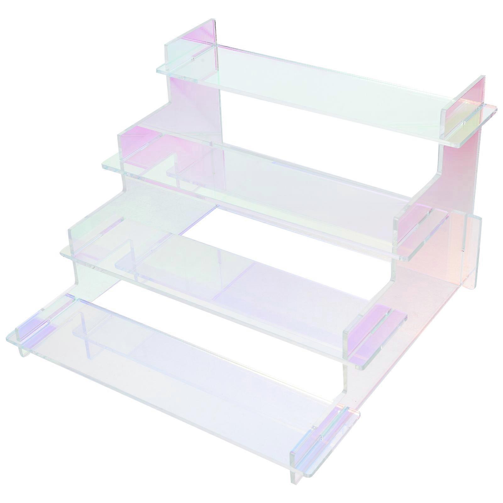 Transparent Acrylic Display Stand for Storage with Perfume Organizer 4-Layer
