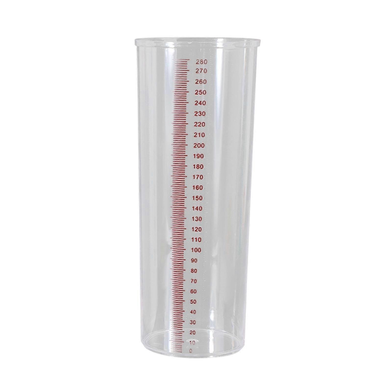Clear Plastic Graduated Cylinder Education Tools for Physics Measurement