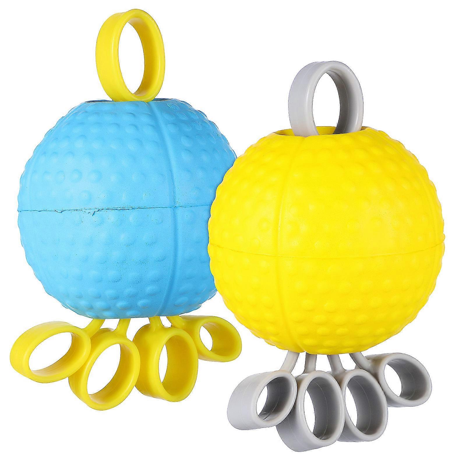 Grip Strength Trainer Ball for Hand Therapy 2Pcs Hand Exercise Balls