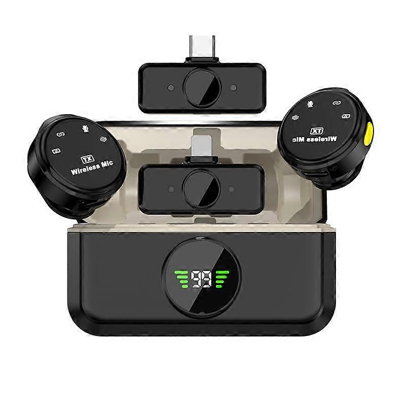 Lavalier Microphone 2025PRO Q9 Apple TypeC Interface Compatible With Apple Devices