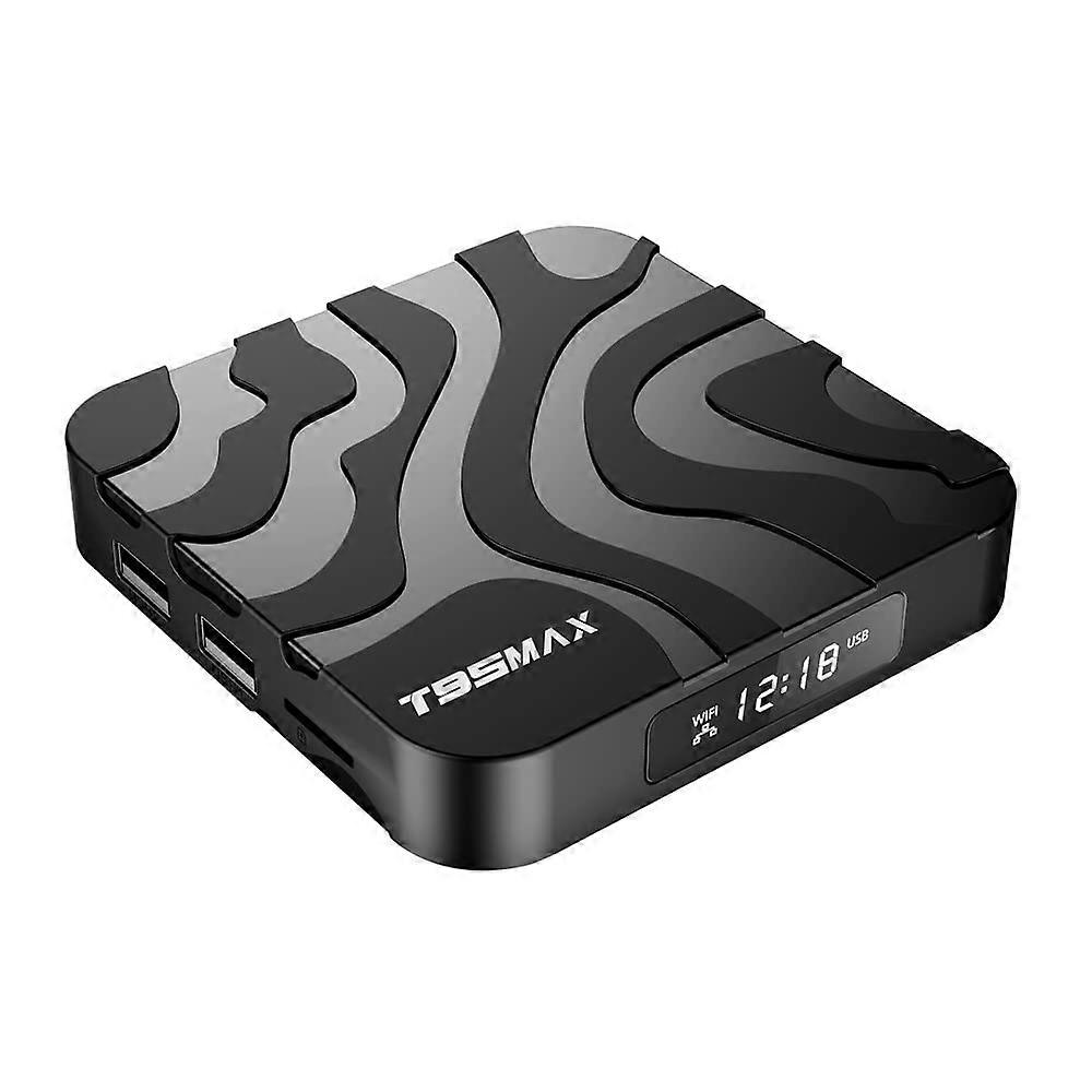 Android TV Box 12.0 4GB RAM 64GB ROM H618 QuadCore CortexA53 CPU 6K Smart TV Box With WiFi6 2.4G/5.0G BT5 LAN 10/100