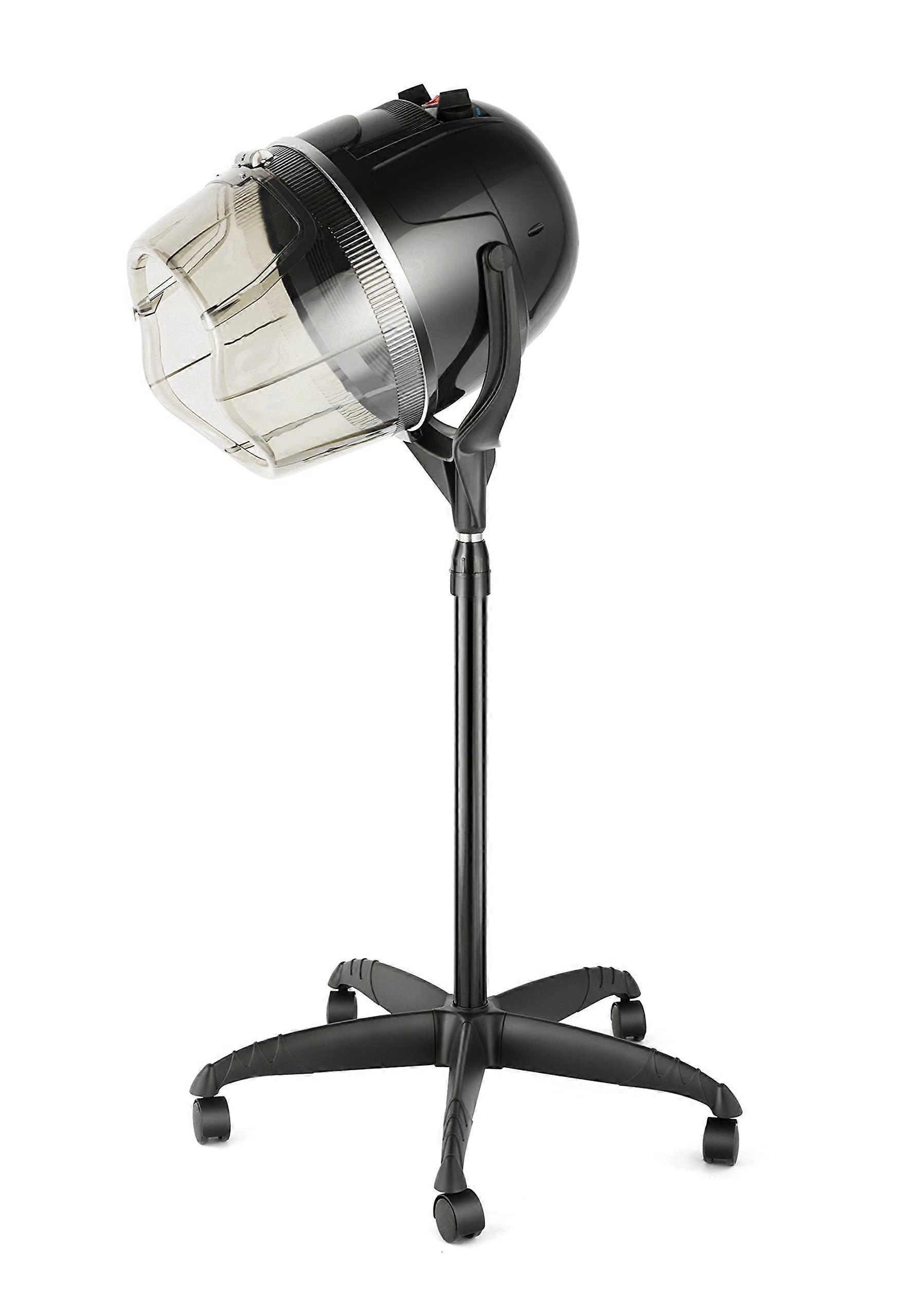 Professional Hooded Hair Dryer on Wheels with Adjustable Temperature Control and Salon Performance