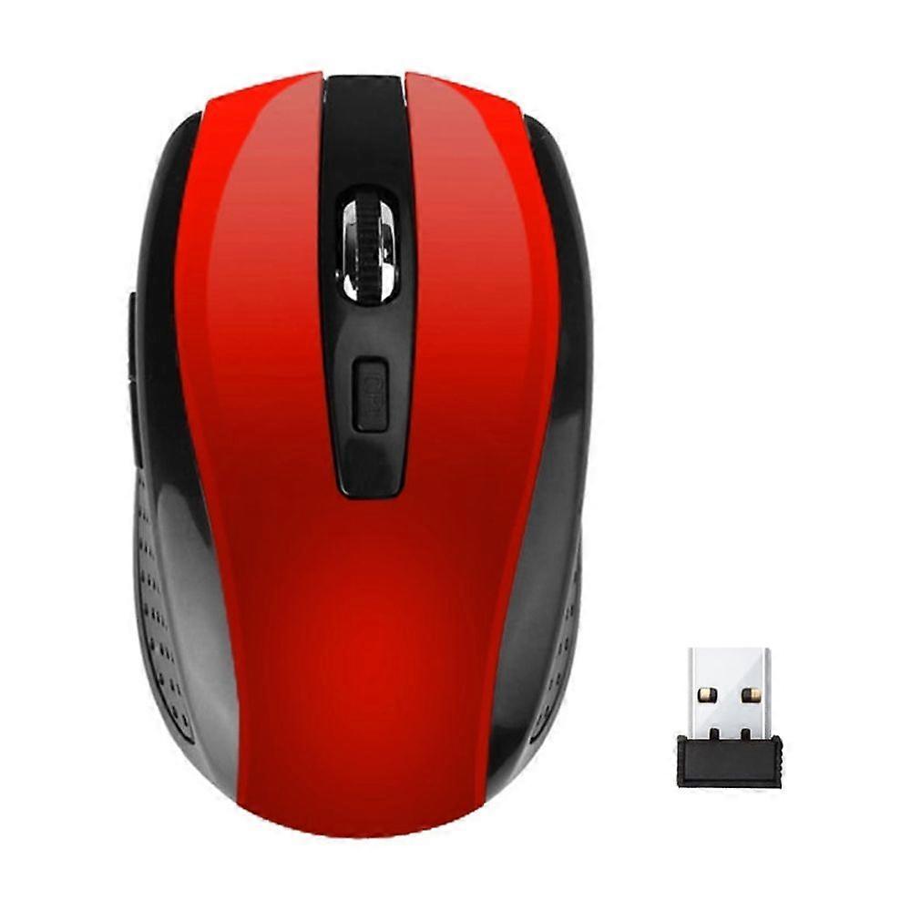 Wireless Mouse 2.4G USB Computer Mouse Compact Optical Cordless Mouse 6 Buttons Mini Mice for PC Laptop Windows Mac Linux