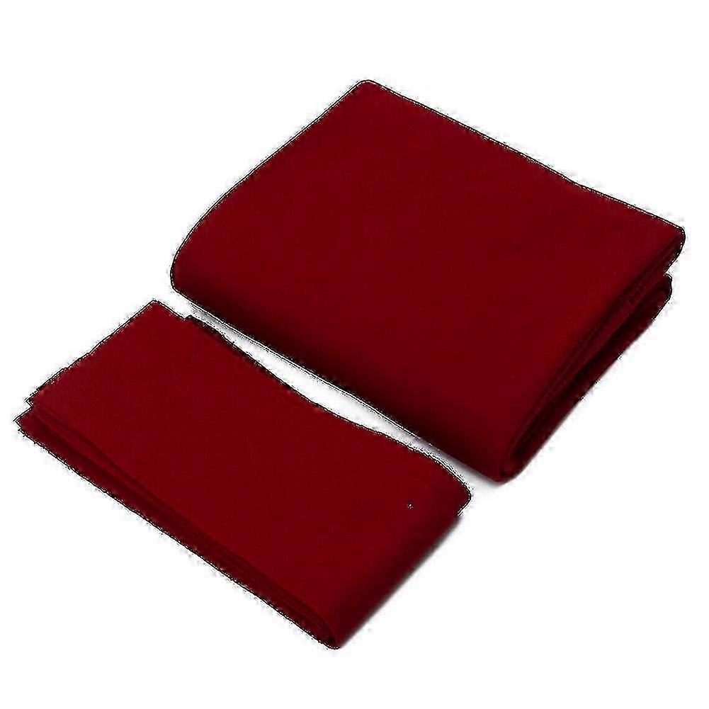 Professional-Grade Pool Table Cloth - 6 Durable Felt Strips for Bars