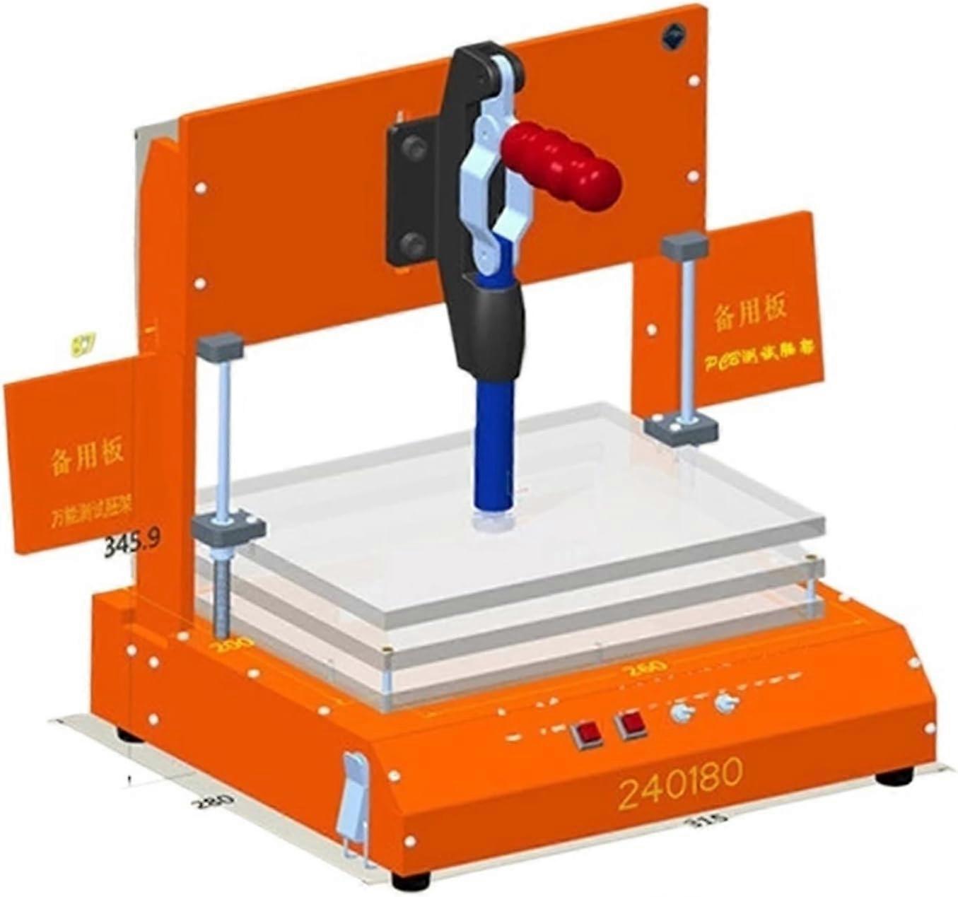 Universal PCB Testing Jig and Adjustable PCBA Test Fixture Tool with Bakelite Rack for DIY Beginners