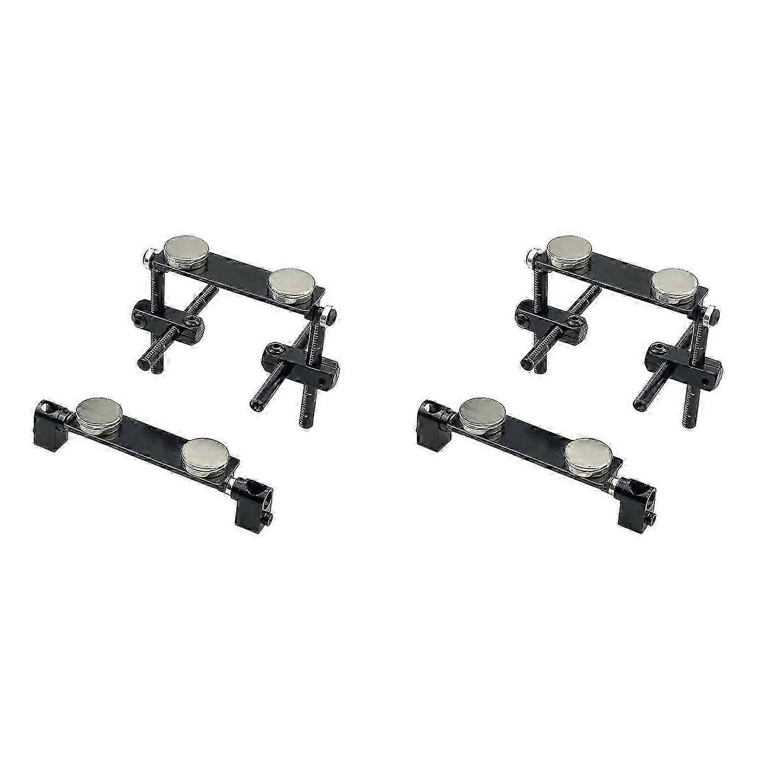 Flat magnet mounting kit for remote control car shells, suitable for TT01 black