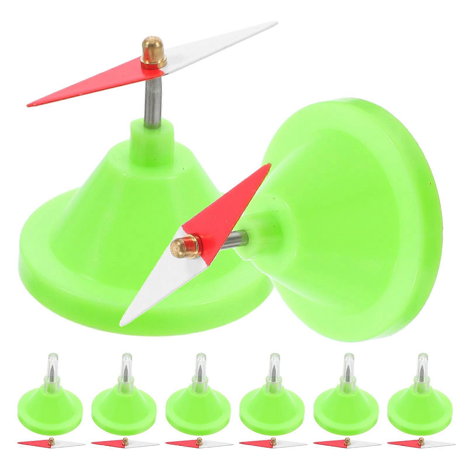 Mini Compass for Physics Experiments with Magnetic Needle High Sensitivity 8Pcs