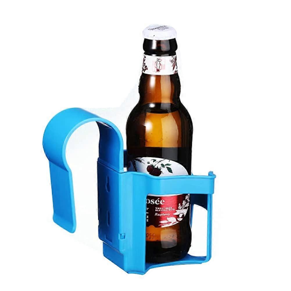 Pool Cup Holder for Above Ground Pool, Durable Plastic Poolside Beverage Storage Rack