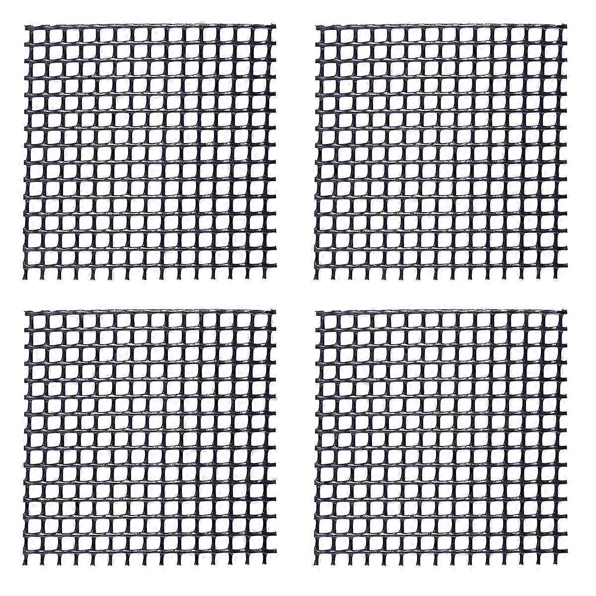 Flower Pot Grid Mesh Pad for Drainage Function 50Pcs Plastic Pads