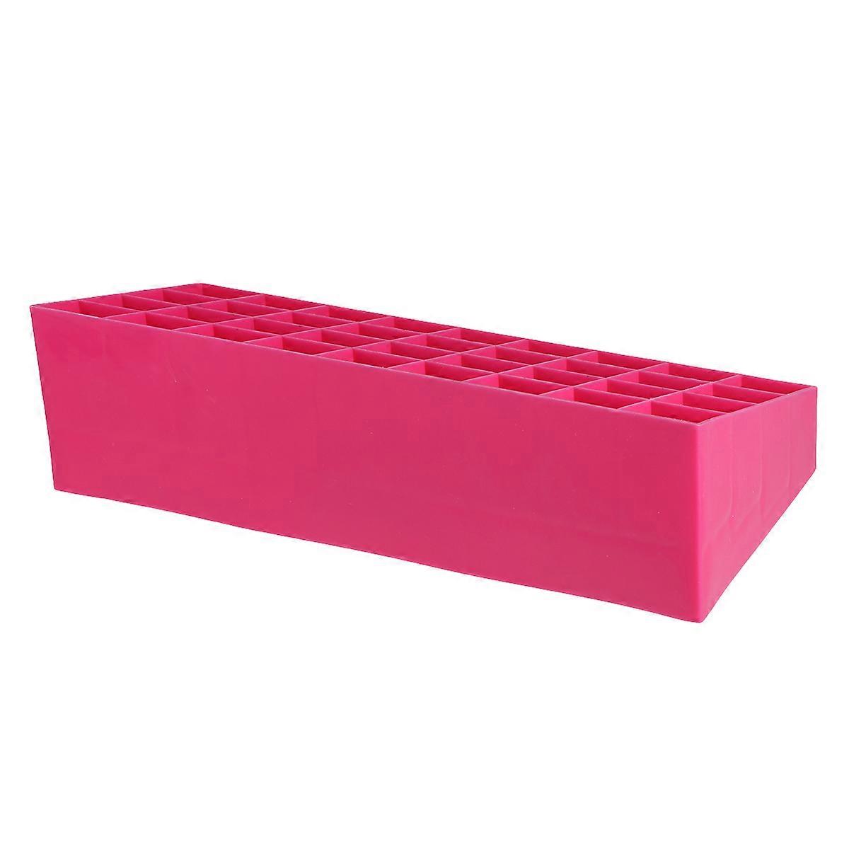 Lipstick Storage Case 36 Slots Storage Box for Makeup Use