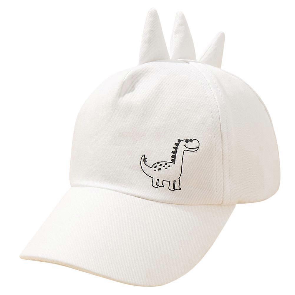 Children Decorative Hat Outdoor Baseball Hat with Dinosaur Pattern
