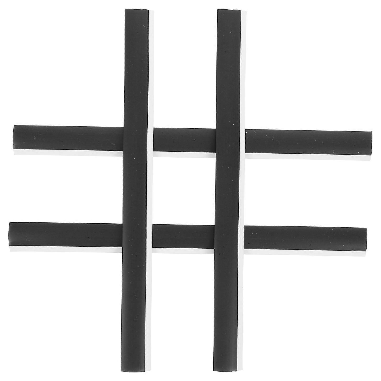 Rubber Dustpan Edge Strip Replacement with 8Pcs Lip Replacement for Repair