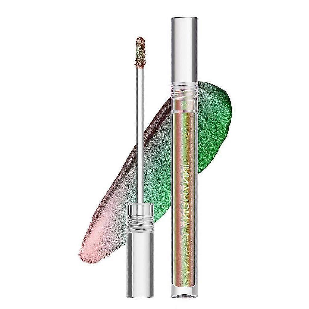 Long Lasting Multichrome Liquid Eyeshadow with TripleShift Metallic and Pigment Glitter Effect