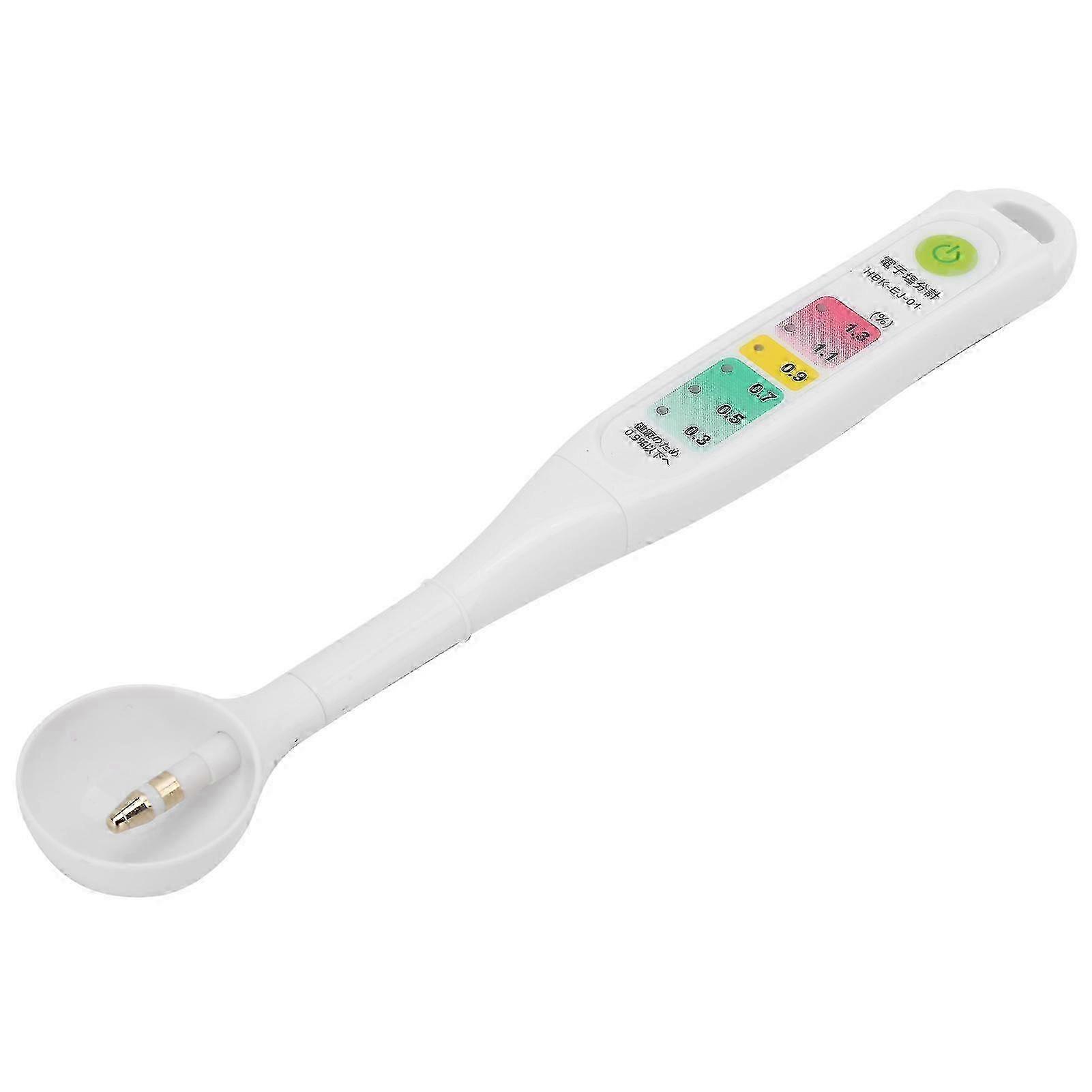 Salinity Tester Portable Electronic Salt Concentration Meter with LED Indicator Light