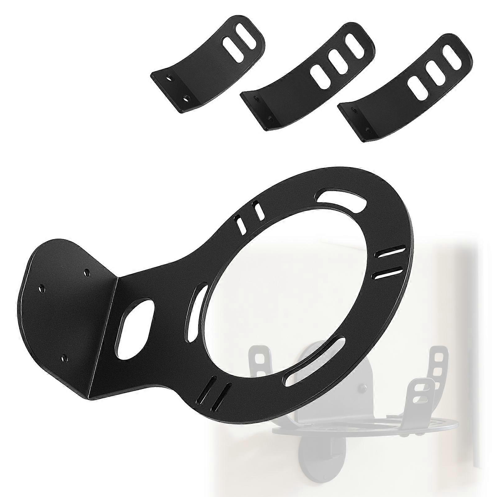 Space Saving Wall Mount Bracket for Studio 5 Speakers Stand Metal Construction Stable Support Enhanced Room Appearance Multicolor