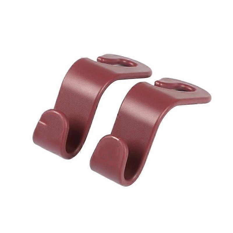 Car Seat Hooks Headrest Organizer 2pcs Durable AntiScratch Easy Install Universal Back Hanger