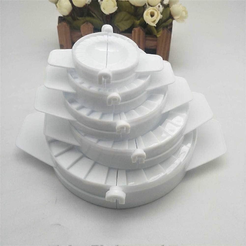 5 Pack Ravioli/Pierogi/Dumpling Maker Wrapper Set, Round Shape, Dough Pastry