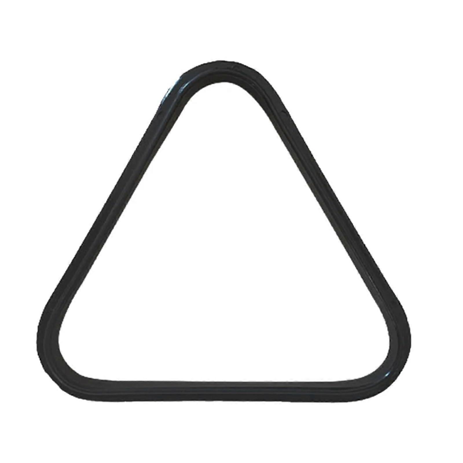 Pool Table Triangle Rack for 38mm Balls with Snug Secure Fit and Stylish Modern Look