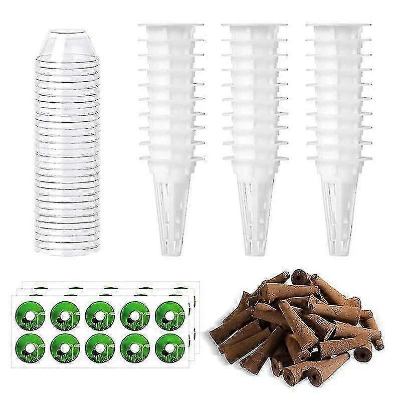 120Pcs Hydroponic Growing Kit for Aerogarden Hydroponics Garden Accessories Include Replacement Grow
