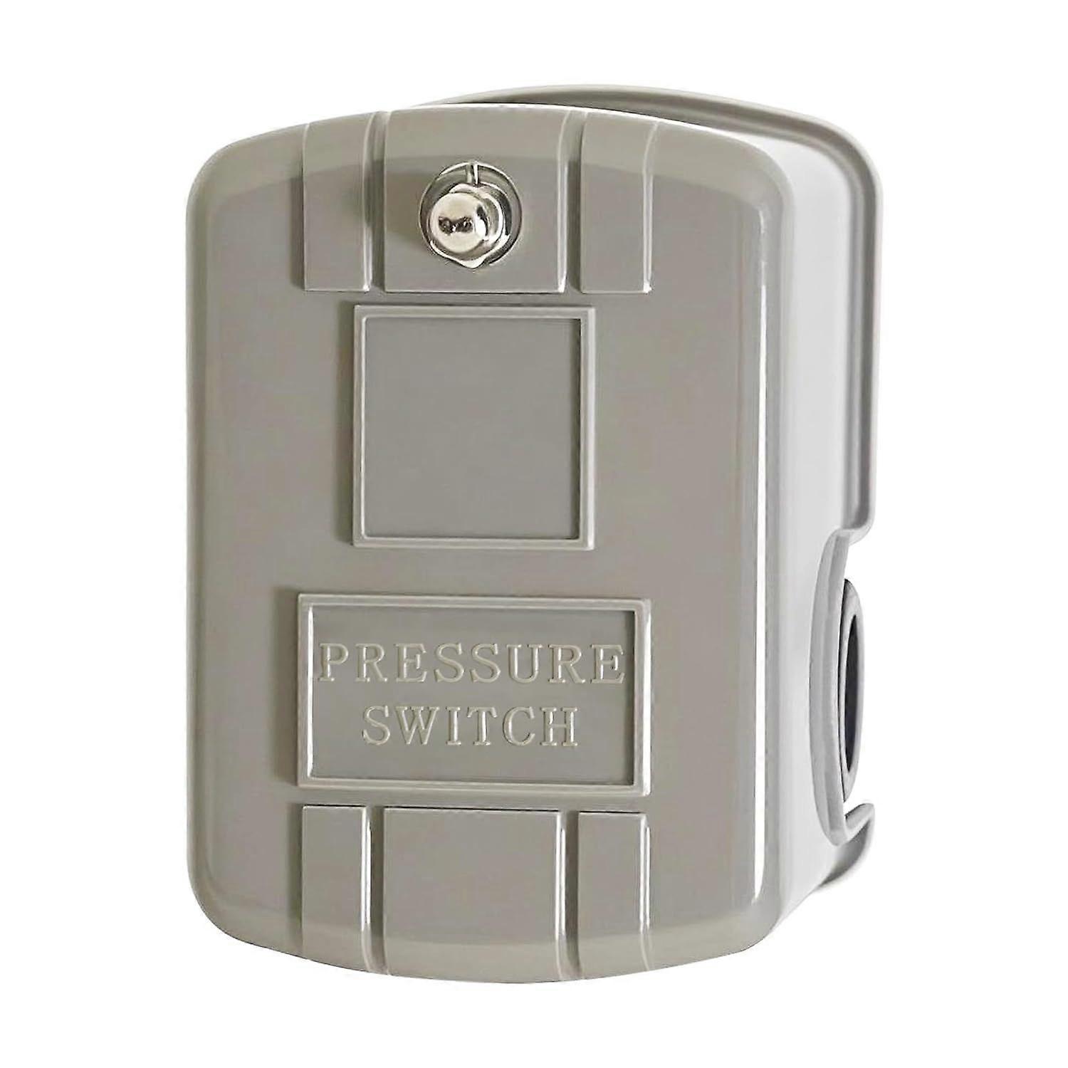 Well Pump Pressure Switch 40-60 PSI, Adjustable Differential, 1/4" NPT,