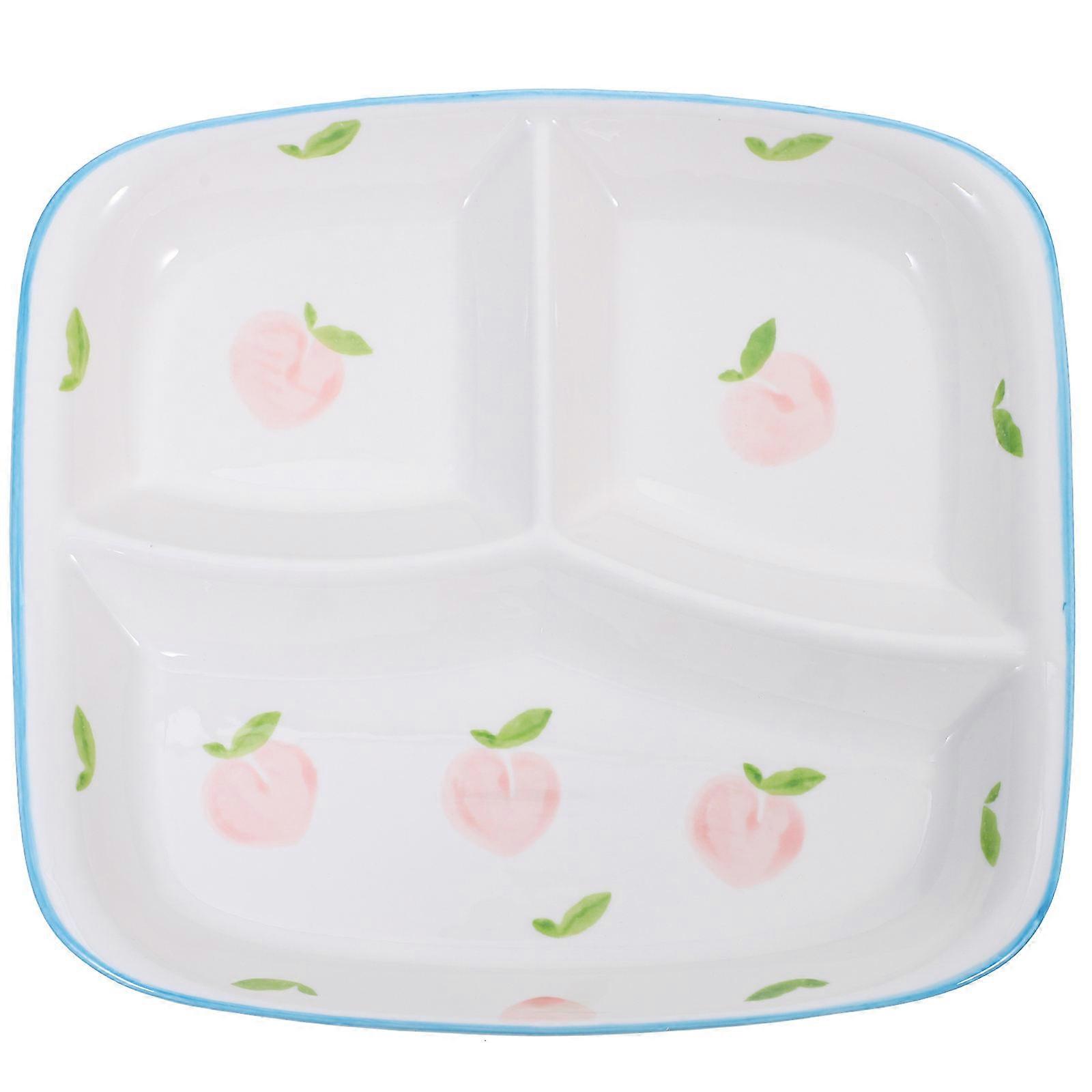 Breakfast Plates Ceramic Square Plate for Home Use 1Pcs